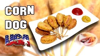 ✔ Cómo Hacer Corn Dog  Recetas de Cocina [upl. by Anned]