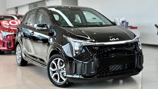 New KIA Picanto GTLine  2024   10L Small Car  Black Color [upl. by Otrebron810]