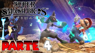 ¡DUELO LEGENDARIO CONTRA LUCARIO  PARTE 4  SUPER SMASH BROS ULTIMATE AVENTURA [upl. by Gillead]