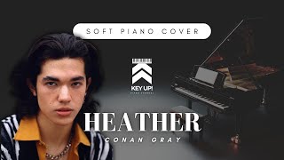 Heather by Conan Gray  Soft Piano Cover [upl. by Assillem]