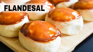 Flandesal  Pandesal with Leche Flan Filling [upl. by Fransisco]