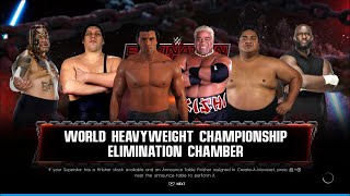 GIANTS ELIMINATION CHAMBER MATCH  WWE 2K22  TR Gamer [upl. by Jankey]