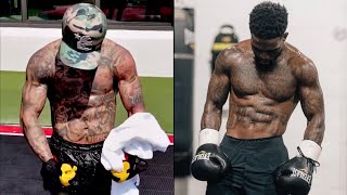 Gervonta Davis NEW PHYSIQUE FLEXING on Frank Martin Shredded ahead of their Fight [upl. by Garland]