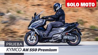 Kymco AK 550 Premium  Prueba  Review en español [upl. by Sillaw]