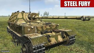 Steel Fury Panzerjager Tiger quotFerdinandquot Heavy Tank Destroyer [upl. by Wendi340]