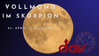 Jana Kubatzki Skorpion Vollmond 24 April 2024 [upl. by Assin432]