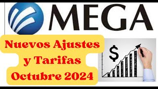 Nuevos Ajustes en las tarifas Megacable Octubre 2024 [upl. by Dobrinsky]