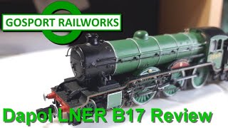 A Newbies review Dapol LNER B17 Class [upl. by Sharia]