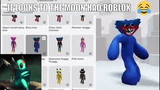 Looks to the Moon plays Roblox [upl. by Aerdnek]