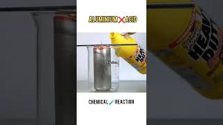 I Put a Coke Can in Acid and You Wont Believe What Happened chemical reaction alluminium acid [upl. by Luba280]