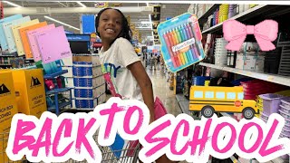 BACK TO SHOOL SHOPPING  7th GRADE MIDDLE SCHOOL BACK TO SCHOOL [upl. by Anahir]