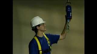 Self Retracting Lifeline SRL Operation for Fall Protection by HySafe Technology [upl. by Odnumyer]