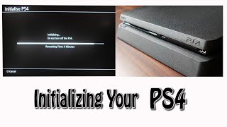 Initializing your PS4 [upl. by Yadseut]