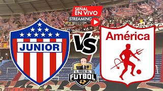 Junior 1 vs América 0  Fecha 1 Cuadrangulares  Liga Betplay II 2024 [upl. by Adnilemreh]