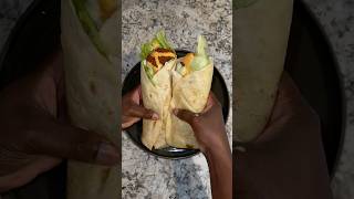 Chicken wrap asmrvideo mealprep viral [upl. by Alyar]