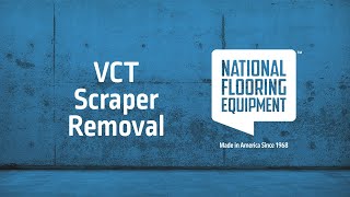 VCT Floor Scraper Removal [upl. by Rue]