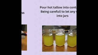 Making Tallow homesteadingcooking [upl. by Rozella]