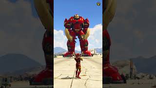 GTA V  SPIDER MANIRON MAN AND MODERN  WHO IS THE POWER FULL MAN  gta5 shots [upl. by Allenrac]