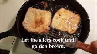 How to make DEEP FRIED French Toast [upl. by Leora725]