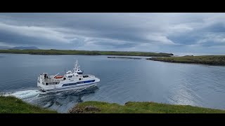 Boat ferry Stykkisholmur Iceland [upl. by Utham568]