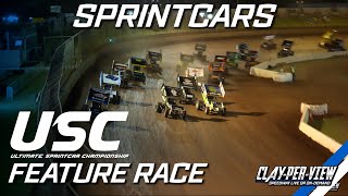 Sprintcars  Ultimate Sprintcar Championship  Toowoomba  2nd Nov 2024  ClayPerView [upl. by Assenev]