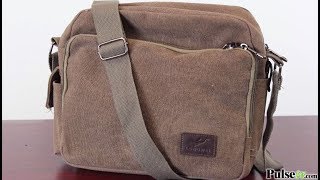 MultiFunction Canvas Scout Messenger Bag by Marseille [upl. by Ennasus81]