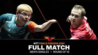 FULL MATCH  Felix Lebrun vs Benedikt Duda  MS R16  WTTFukuoka 2024 [upl. by Ymerrej]