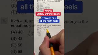 ASVAB Arithmetic Reasoning answers walkthrough 4 [upl. by Elbertina]