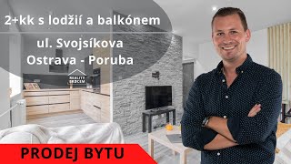 Prodej rekonstruovaného bytu 2kk ul Svojsíkova Ostrava  Poruba [upl. by Rebeka]