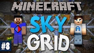 Minecraft SKY GRID 8 with Vikkstar amp Ali A Minecraft Skygrid Survival [upl. by Maxa]