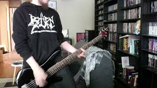 Rotten Sound  Burden Bass Cover [upl. by Ecirtael641]