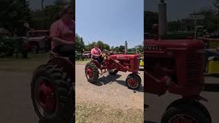 Three Cool Farmall Tractors B BN M 🚜 Penfield Illinois Tractor Show shorts [upl. by Coveney]