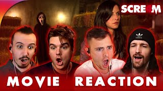 SCREAM 4 2011 MOVIE REACTION  First Time Watching [upl. by Anitap927]