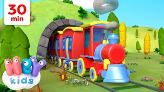 El tren ya viene 🚂  Canciones de trenes para Niños  HeyKids  Canciones infantiles [upl. by Ayidan575]