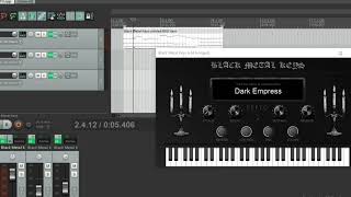 FREE VST BLACK METAL KEYS AND SOUND DEMO [upl. by Ettennej43]