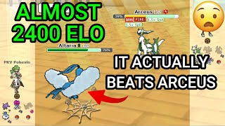 This Altaria Can Wall Arceus Pokemon Showdown Random Battles High Ladder [upl. by Namolos]