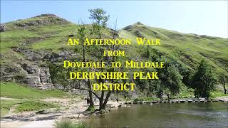 Walk from Dovedale to Milldale in Peak District of Derbyshire [upl. by Neicul]