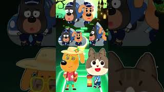 Sheriff Labrador vs Luca vs Paw Patrol vs Oddbods x Coffin Dance  Tiles Hop coffindance tileshop [upl. by Oremoh]