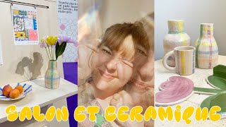 WEEKLY VLOG 🌷🎒🏺 SALON PRO amp CERAMIQUE [upl. by Fuller925]