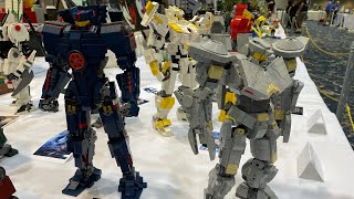 LEGO Pacific Rim Mechs  Bricks By The Bay 2022 [upl. by Renault264]