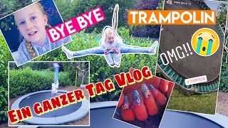 OMG Trampolin Abschied😳 Gelnägel mit 10  Mavie s Family Vlog [upl. by Ledairam]