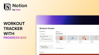 Build a Notion Workout Tracker  Best Free Workout Tracker [upl. by Aimehs]