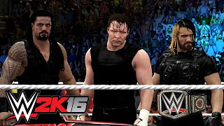 WWE 2K16  The SHIELD Retro Entrance  Superstar Studio [upl. by Elle]