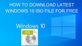 How to Download Window 10 ISO File  VTeach24 [upl. by Notanhoj]