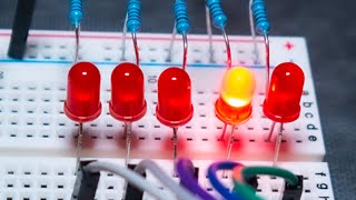 LED Lauflicht hin und herlaufend ohne delay Arduino für Anfänger C programmieren lernen [upl. by Hennie]