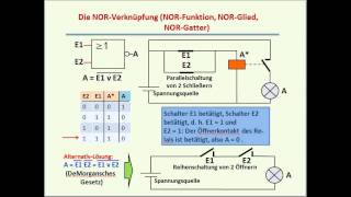 DIGITALTECHNIK  TUTORIAL 02 1 NAND NOR [upl. by Juetta217]