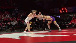 Parker Keckeisen UNI vs Drew Scharenbrock Wisconsin [upl. by Adne505]