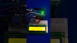 Display your creativity162 LCD interface with Arduino youtubeshorts [upl. by Ahsenroc]