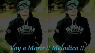 VOY A MORIR  MELODICO  INSTRUMENTAL ORIGINAL CON COROS [upl. by Aciram]