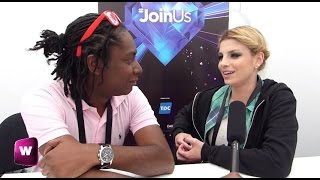 Eurovision 2014 Interview Emma Marrone from Italy  wiwibloggs [upl. by Yerak]